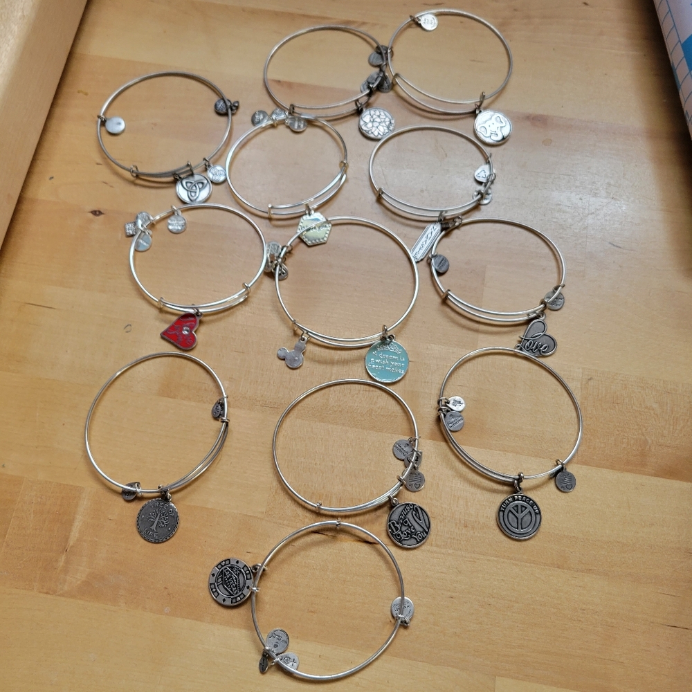 Alex and ani charm bracelets